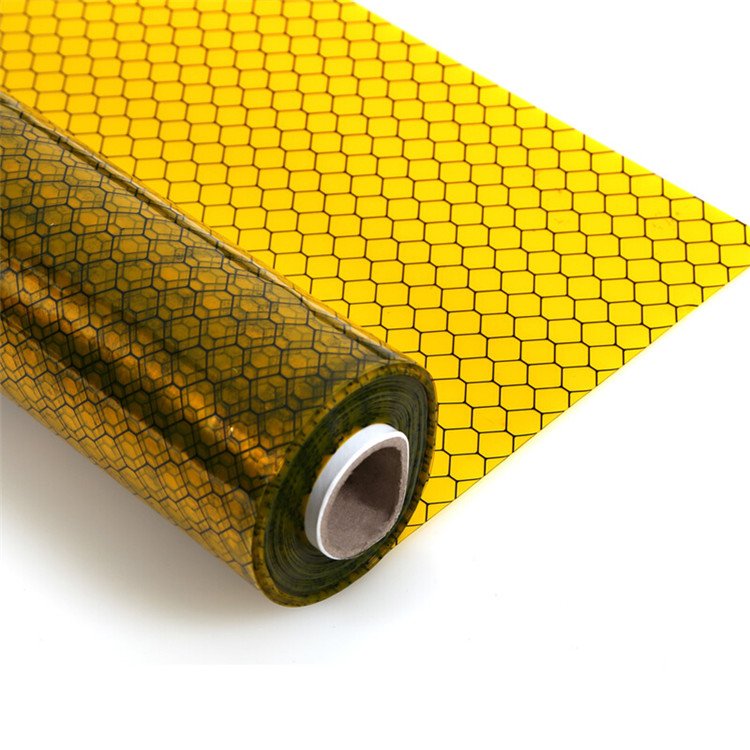 Anti-Static ESD Curtain PVC Grid Sheet - Yellow