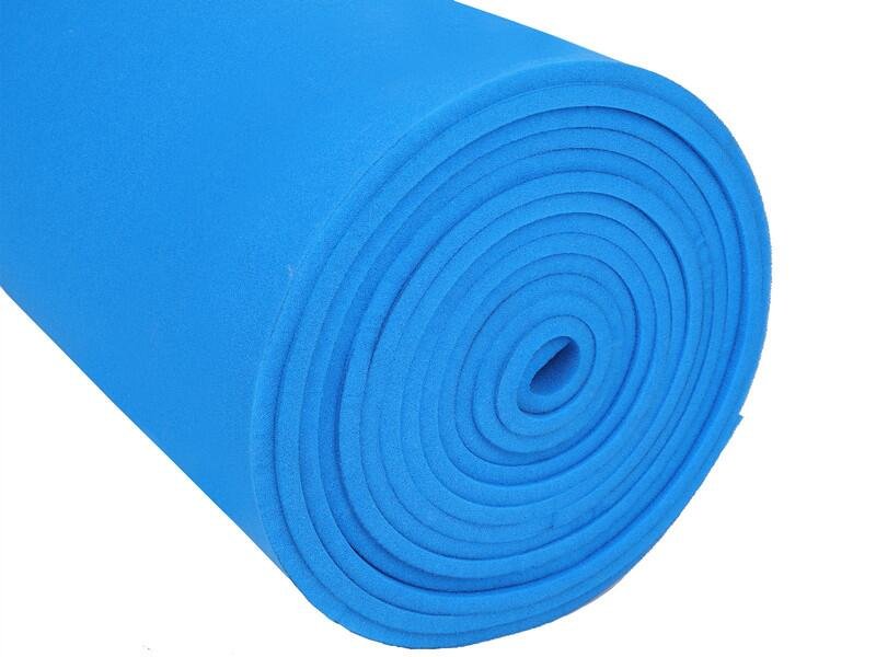 Open Cell Silicone Foam Sheet For Vacuum Ironing Tables - Blue Color