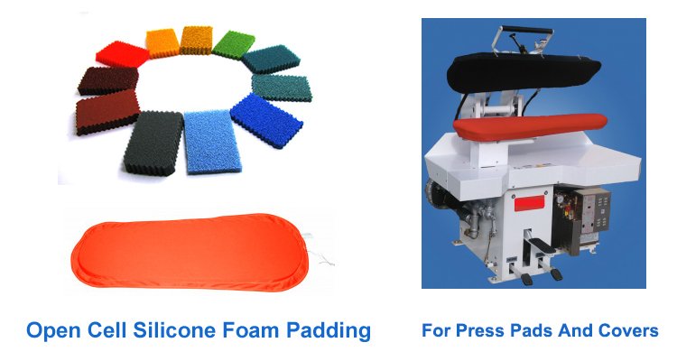 Silicone Foam For Ironing Table and Steam Press Machine